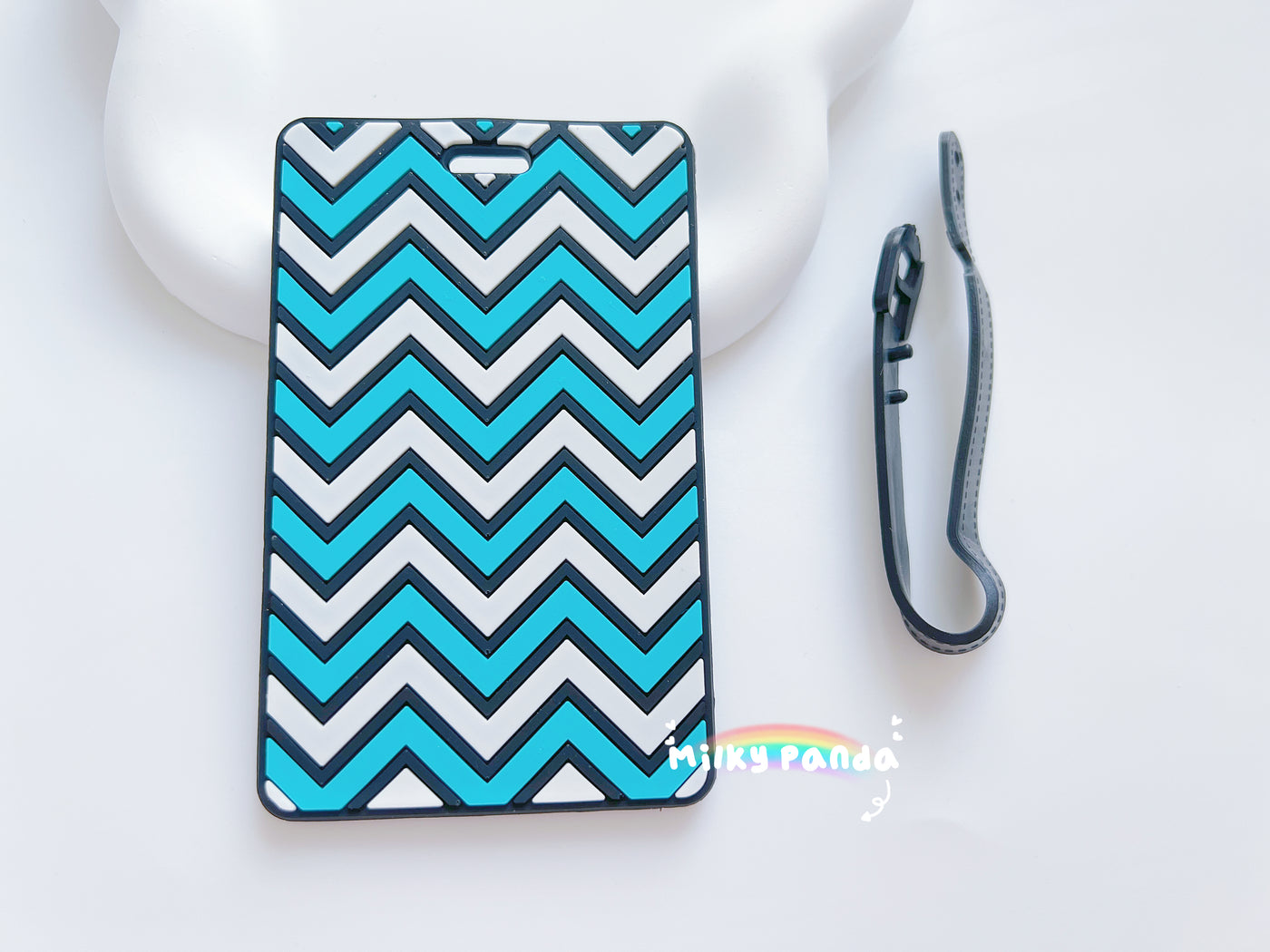 Zigzag luggage baggage tag