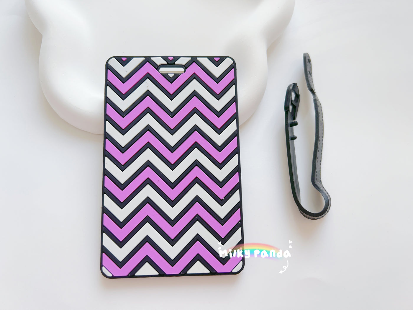 Zigzag luggage baggage tag
