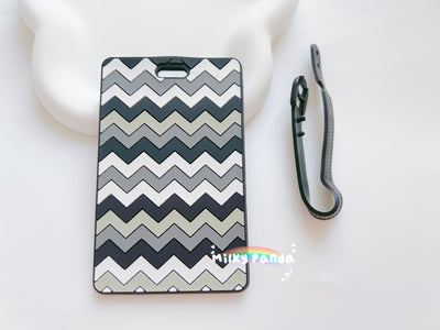 Zigzag luggage baggage tag