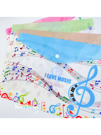 Musical A4 Folders