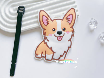 Corgi Luggage Tag