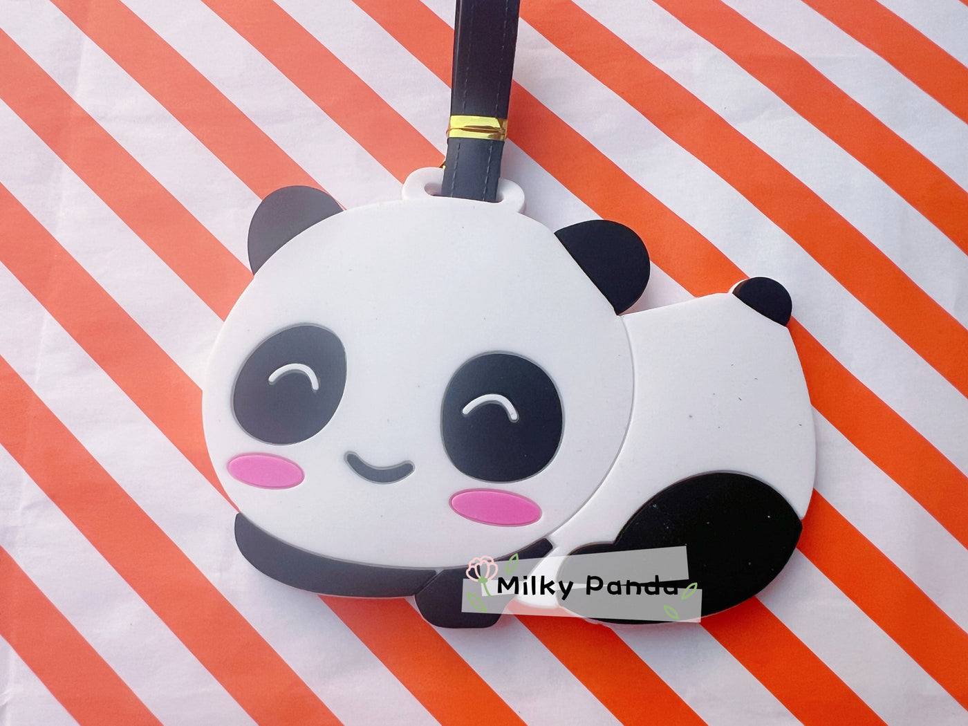 Panda Luggage Tag