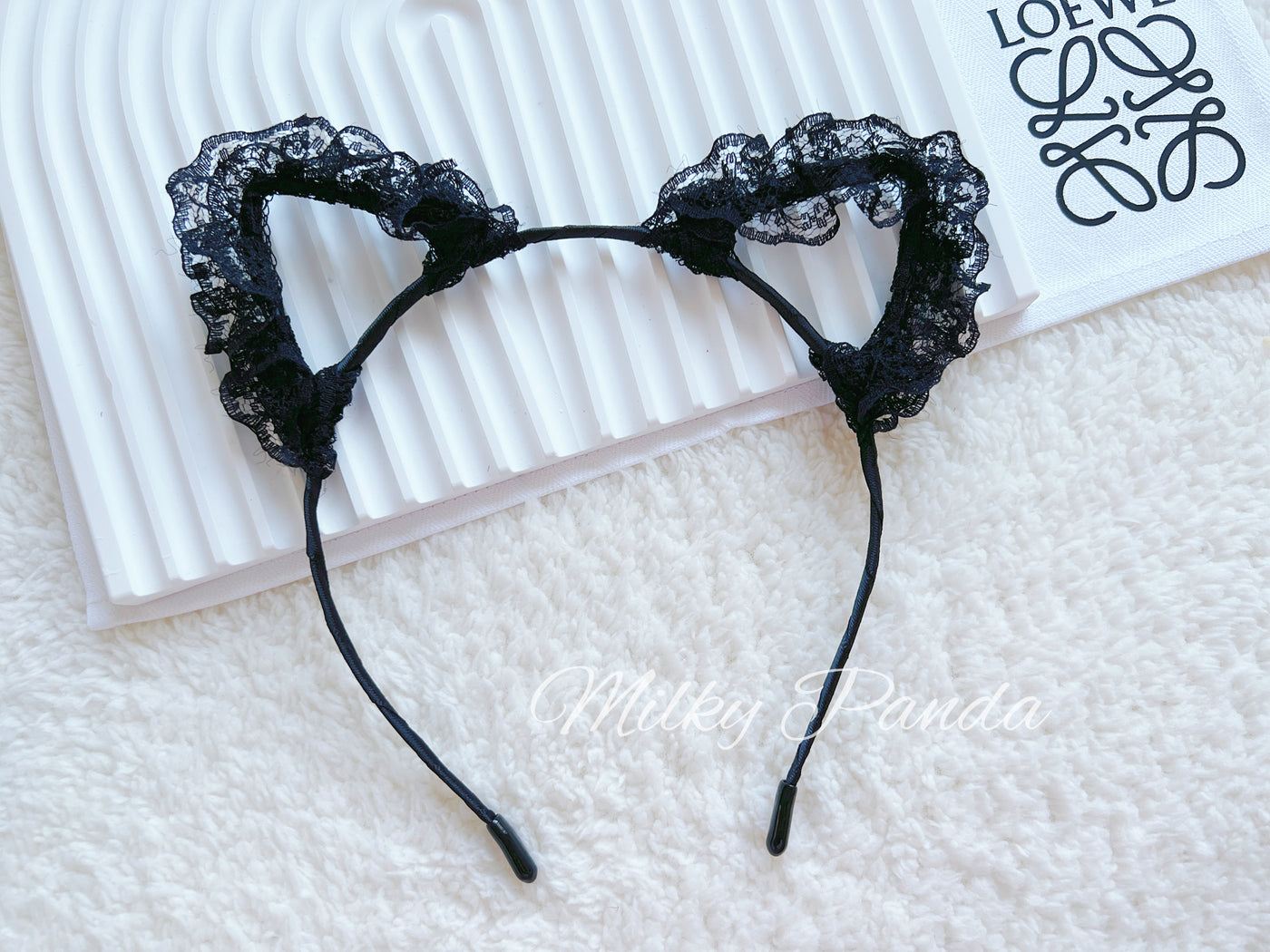 Lace Cat Ear Headband