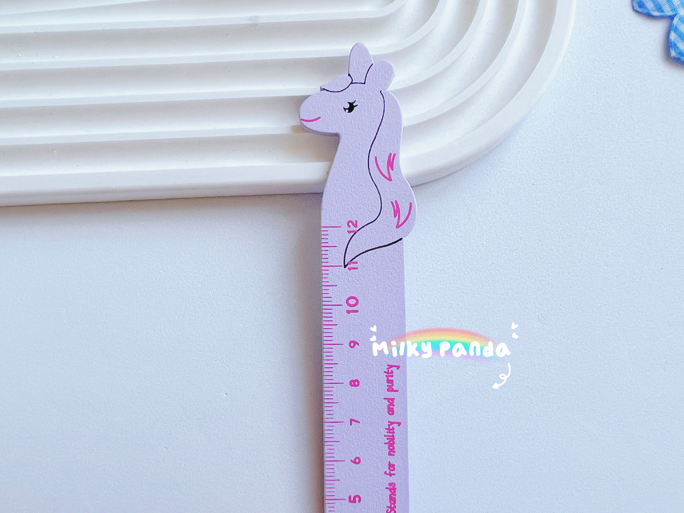 Unicorn Wooden Ruler