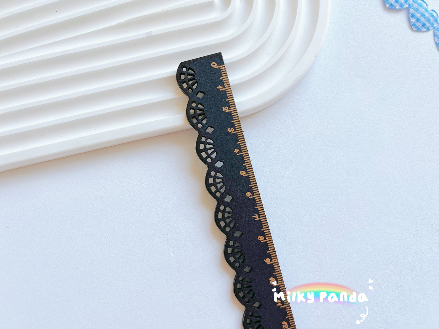 Lace wooden ruler