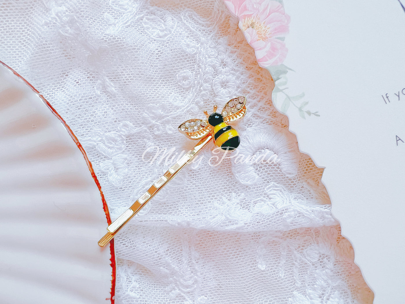 Bumble Bee Hair Clip