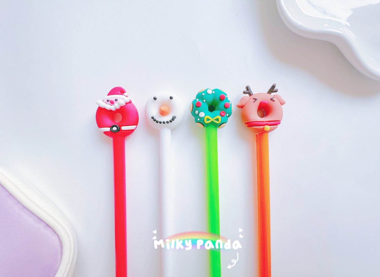Christmas Donut Pen