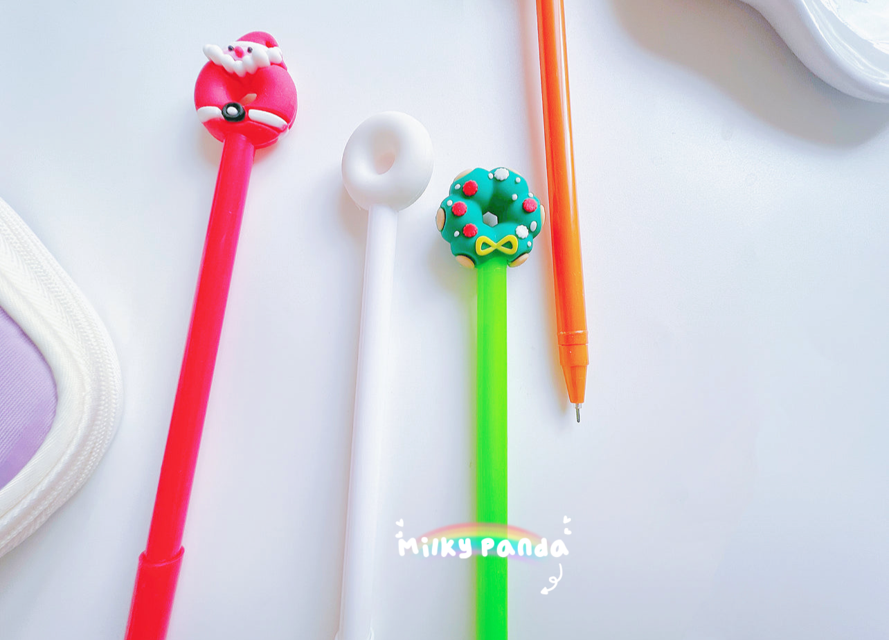 Christmas Donut Pen