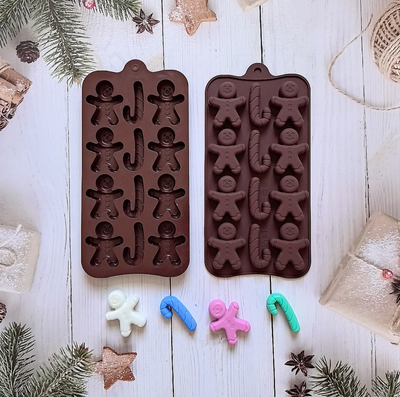 Christmas Gingerbread Man Chocolate Mould