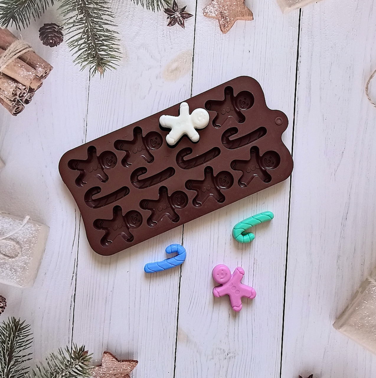 Christmas Gingerbread Man Chocolate Mould