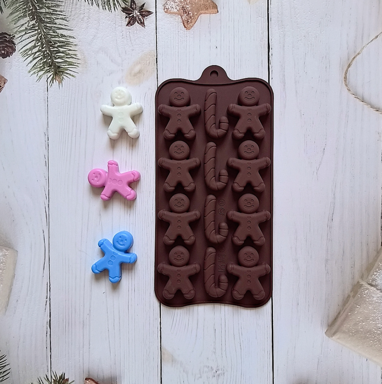 Christmas Gingerbread Man Chocolate Mould