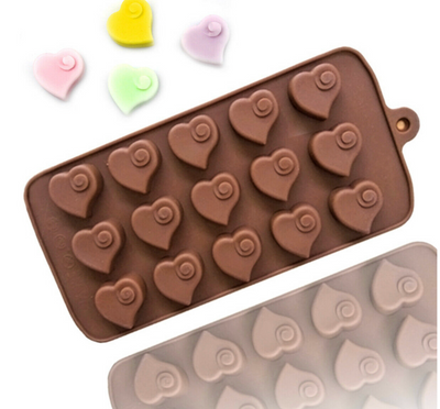 Swirl Hearts Mould