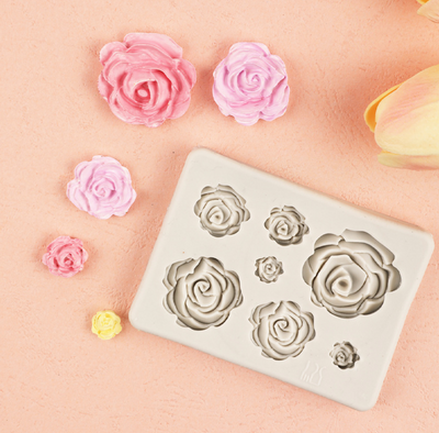 Roses Fondant Mould