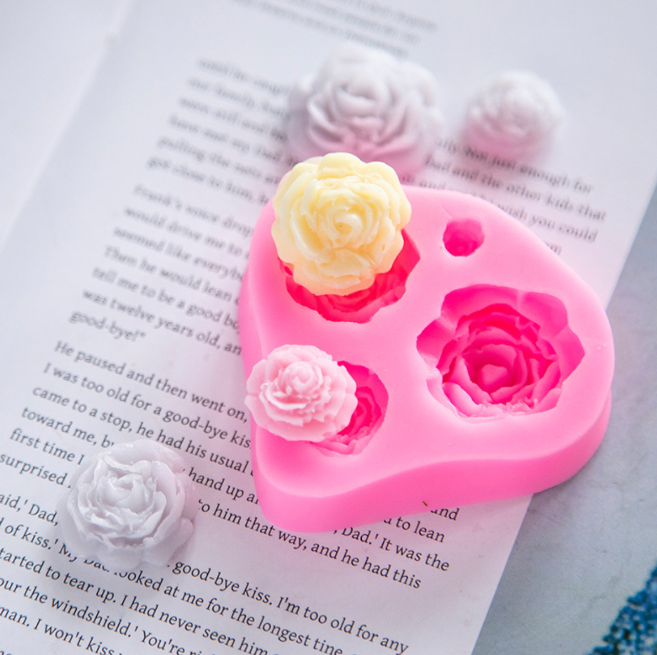 Roses Fondant Mould
