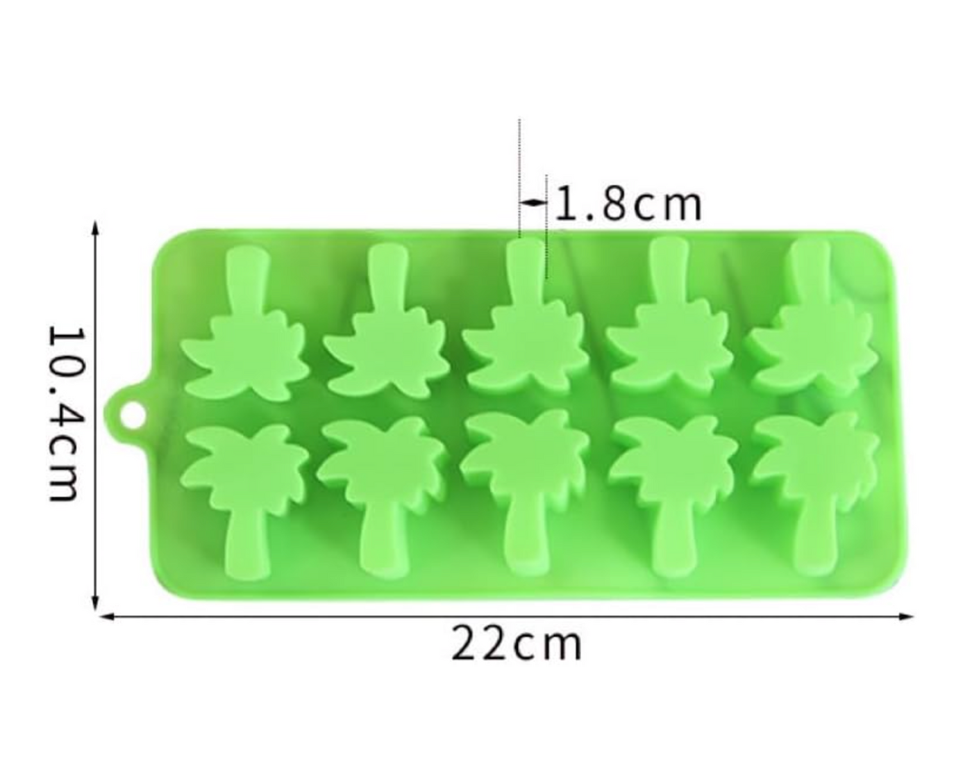 Coconut Tree Chocolate Mould