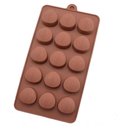 Nut Chestnut Silicone Chocolate Mould