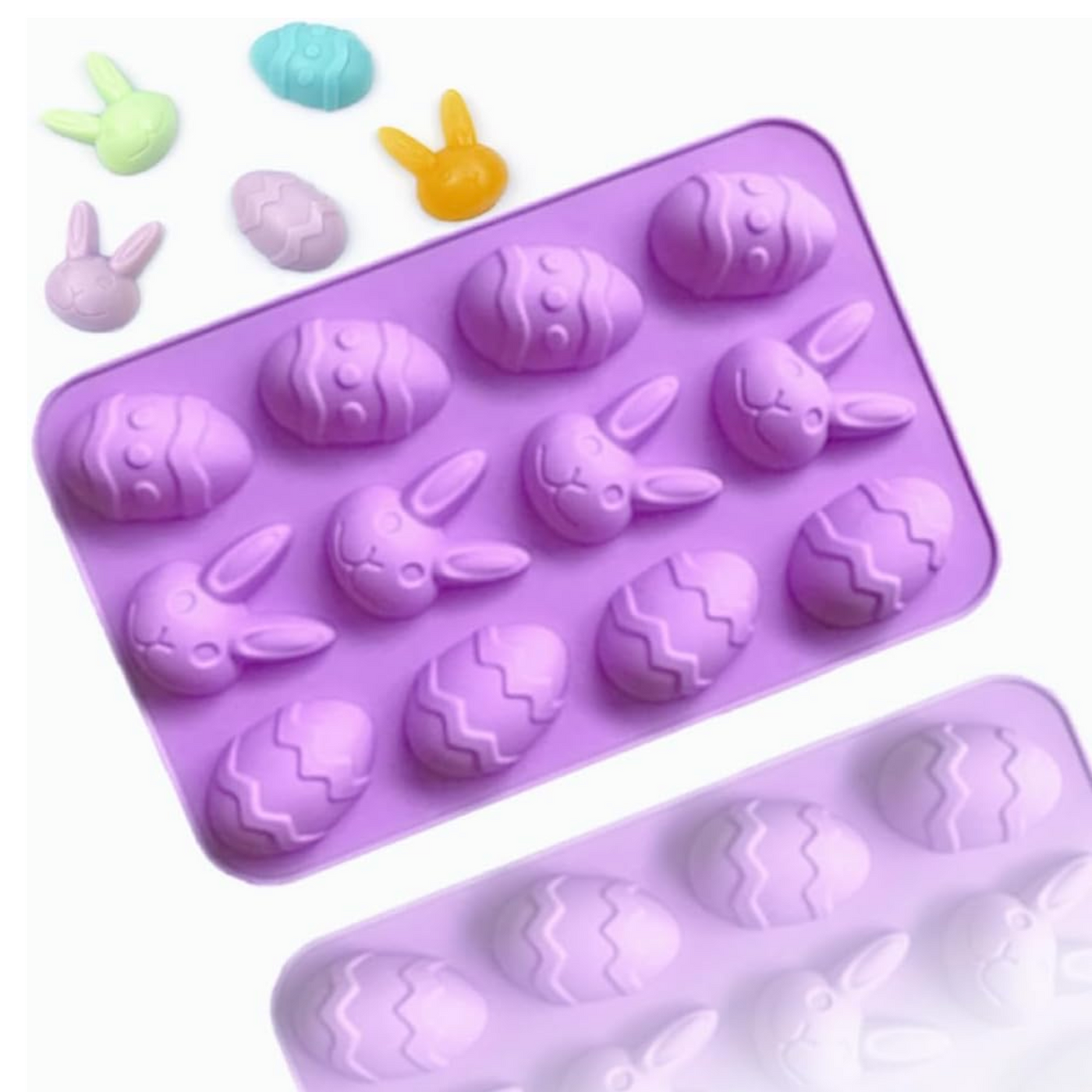 Easter Egg Bunny Silicone Chocolate Mould