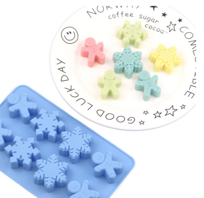 Snowflakes Chocolate Mould