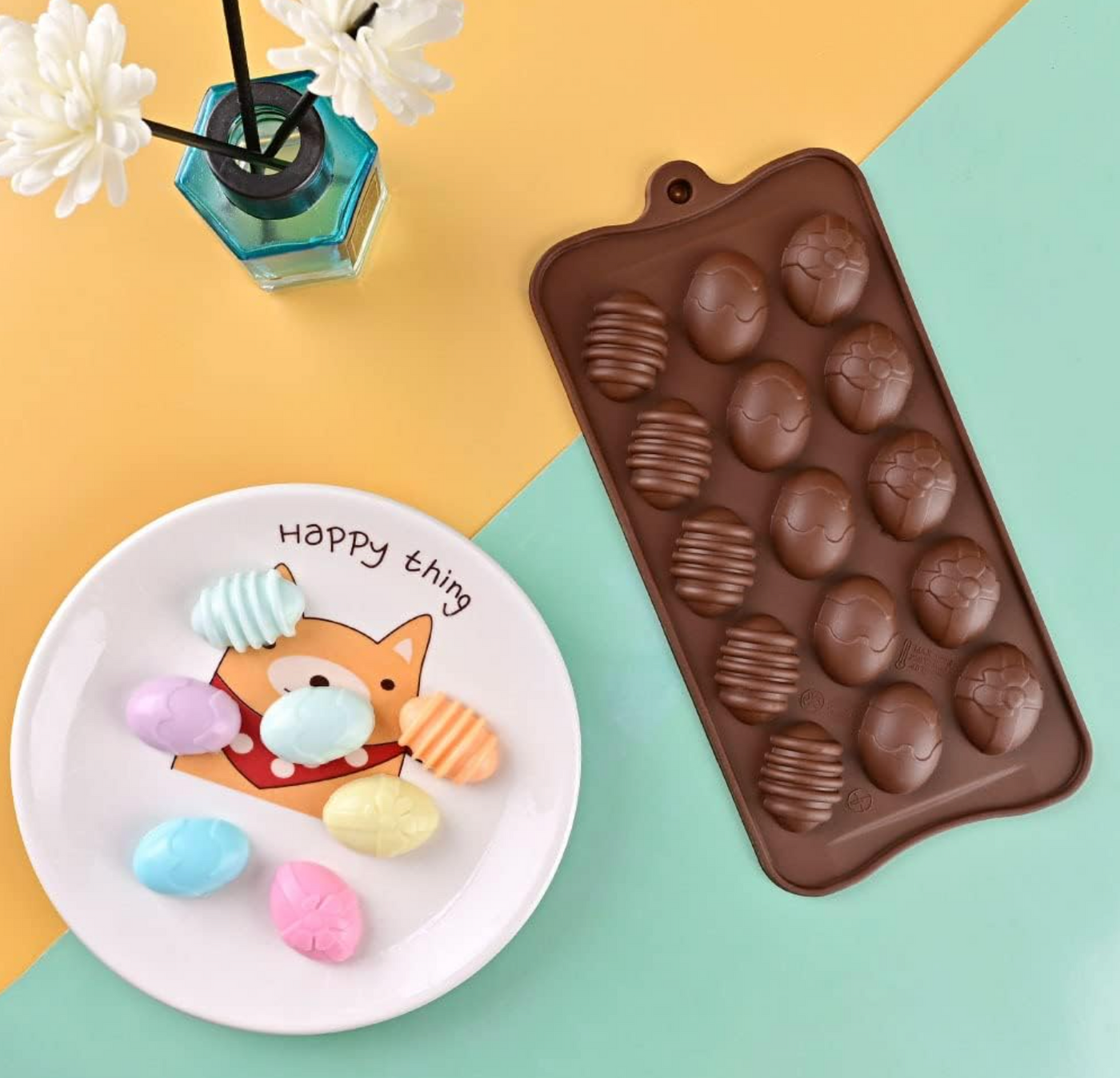  Easter Egg Chocolate Silicone Mould