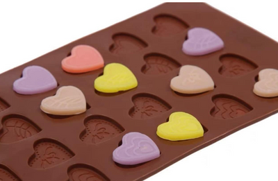 Heart Thin Chocolate Mould