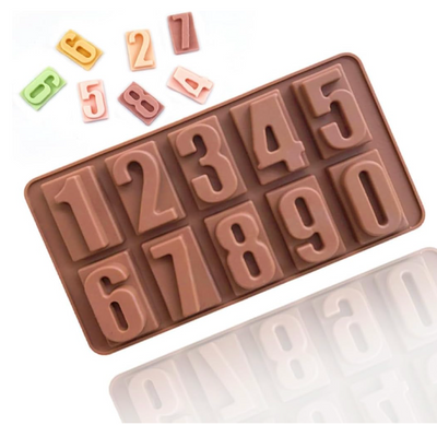 Number Chocolate Mould