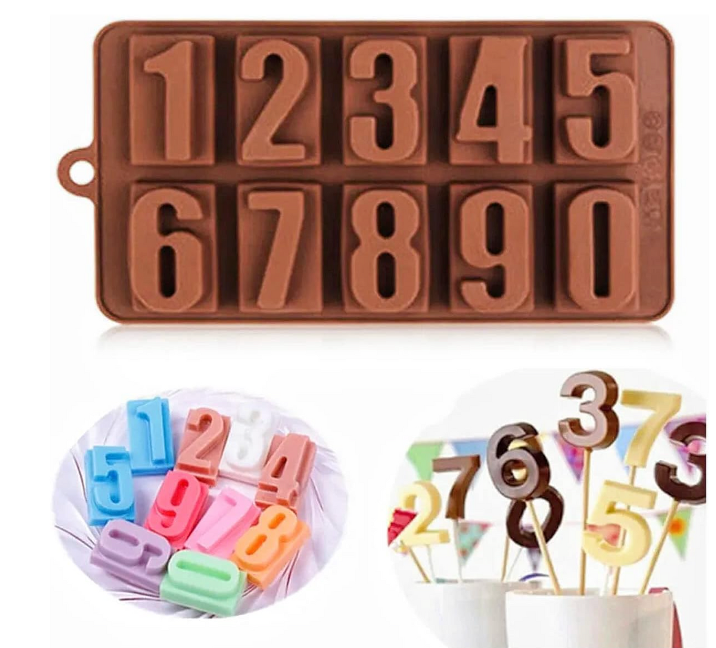 Number Chocolate Mould