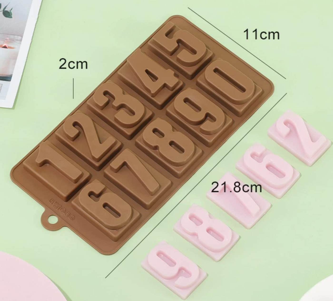 Number Chocolate Mould