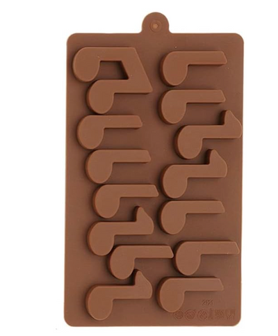 Musical Notes Chocolate Mould