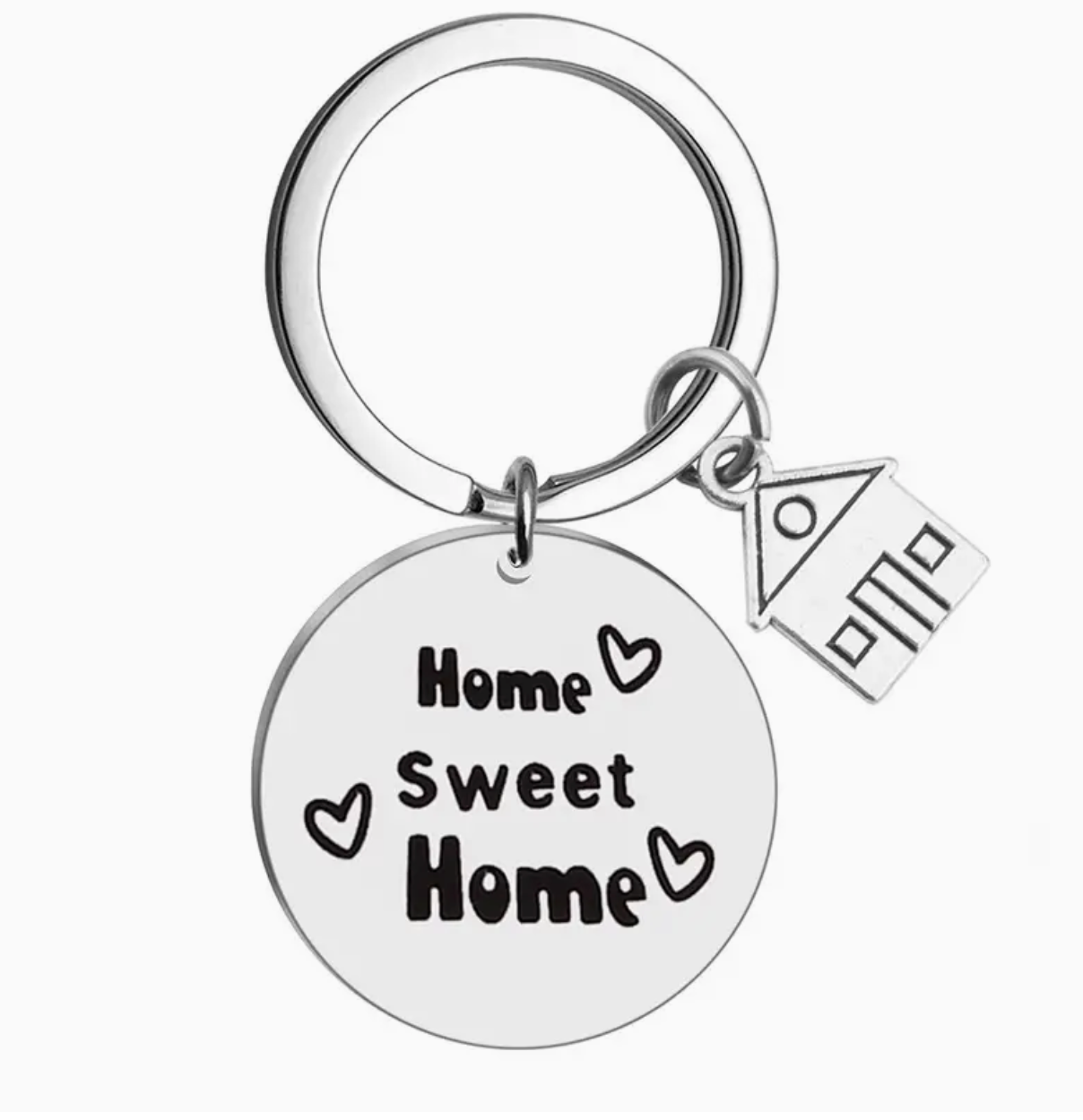 Home Sweet Home Keyring