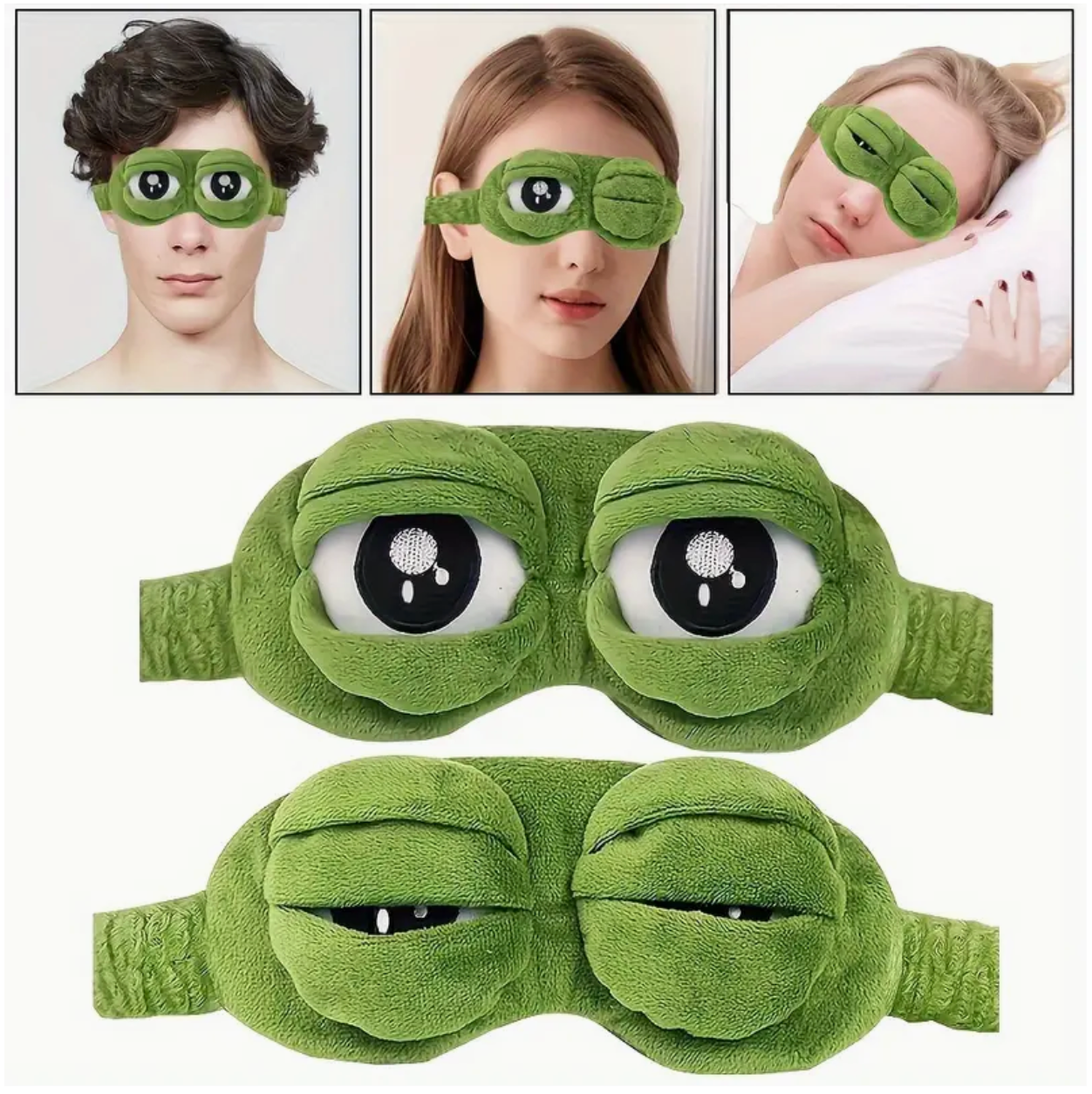 Fun Frog Eye Mask