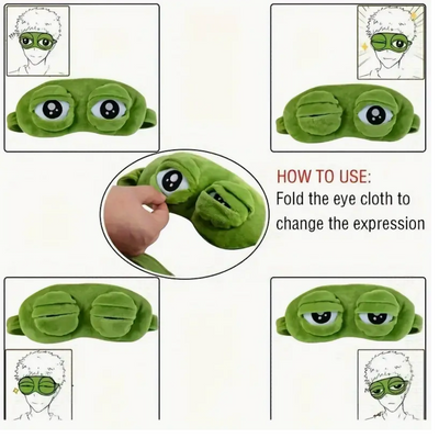 Fun Frog Eye Mask