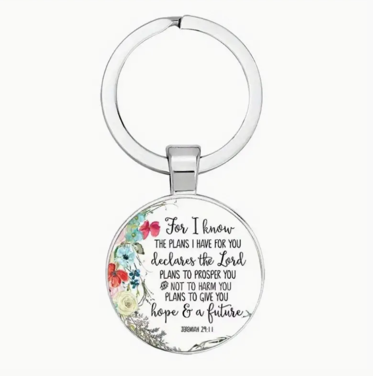 Bible Verse Keyring