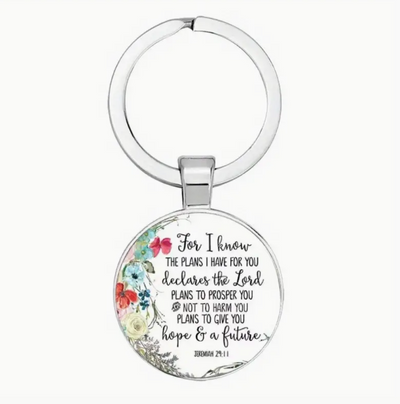 Bible Verse Keyring