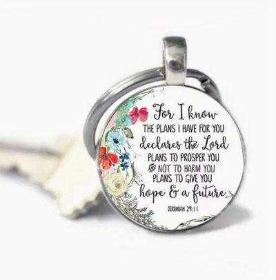 Bible Verse Keyring