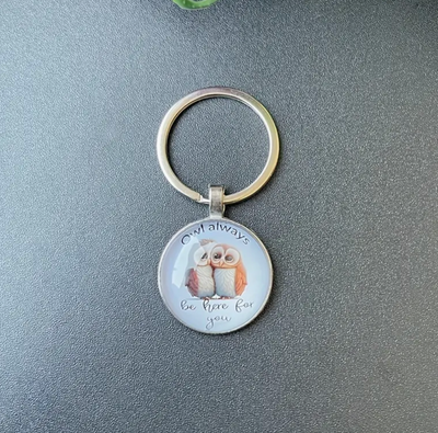 Owl Always Be Here Keyring