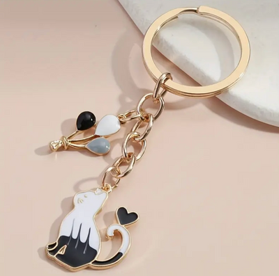 Kitten Keyring