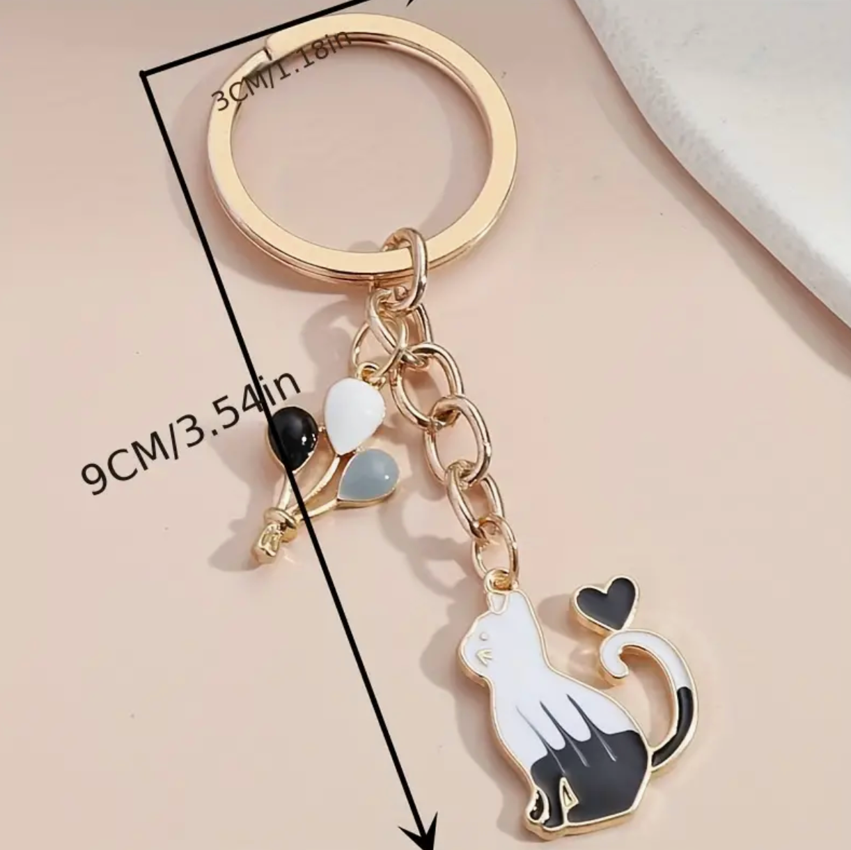 Kitten Keyring