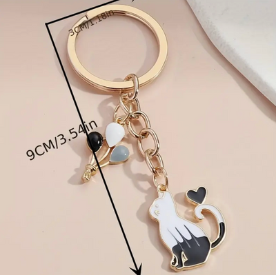 Kitten Keyring