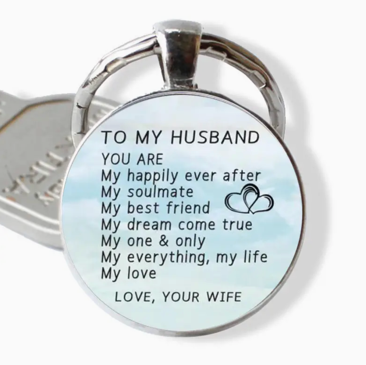 Husband Keyring