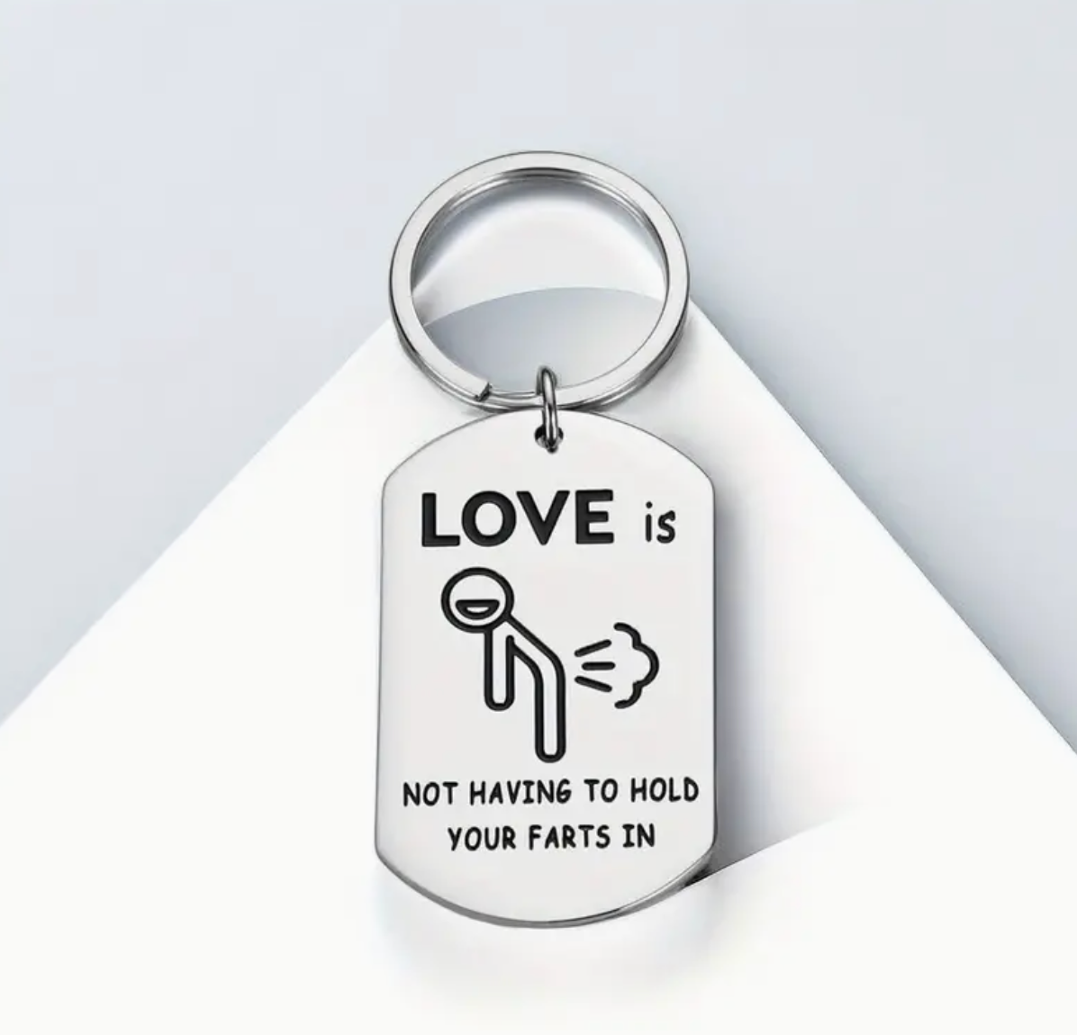 Fun Words Keyring