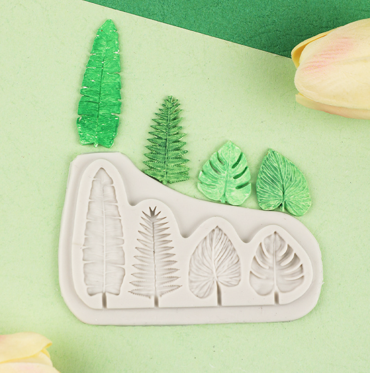 Leaves Fondant Mould