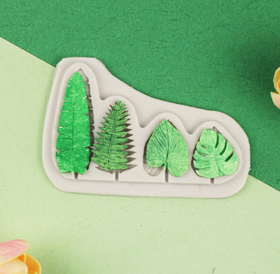 Leaves Fondant Mould