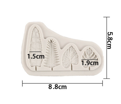 Leaves Fondant Mould