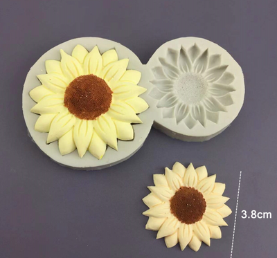 Twin Daisy Fondant Mould