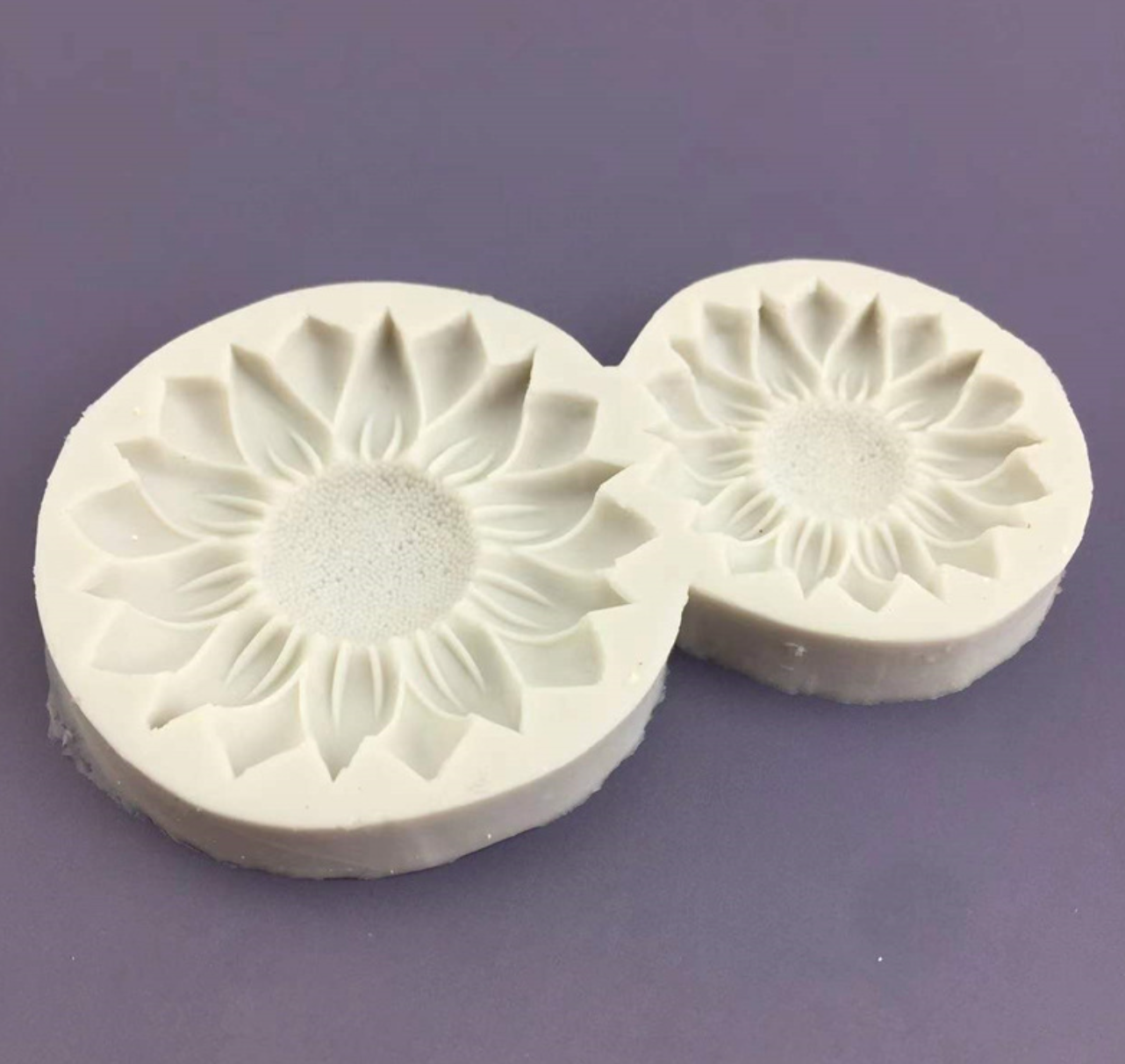 Twin Daisy Fondant Mould