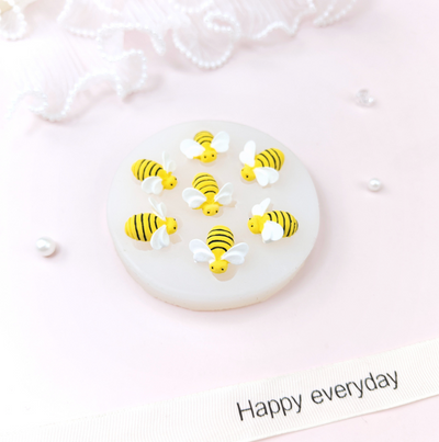 7 Pcs Bee Fondant Mould