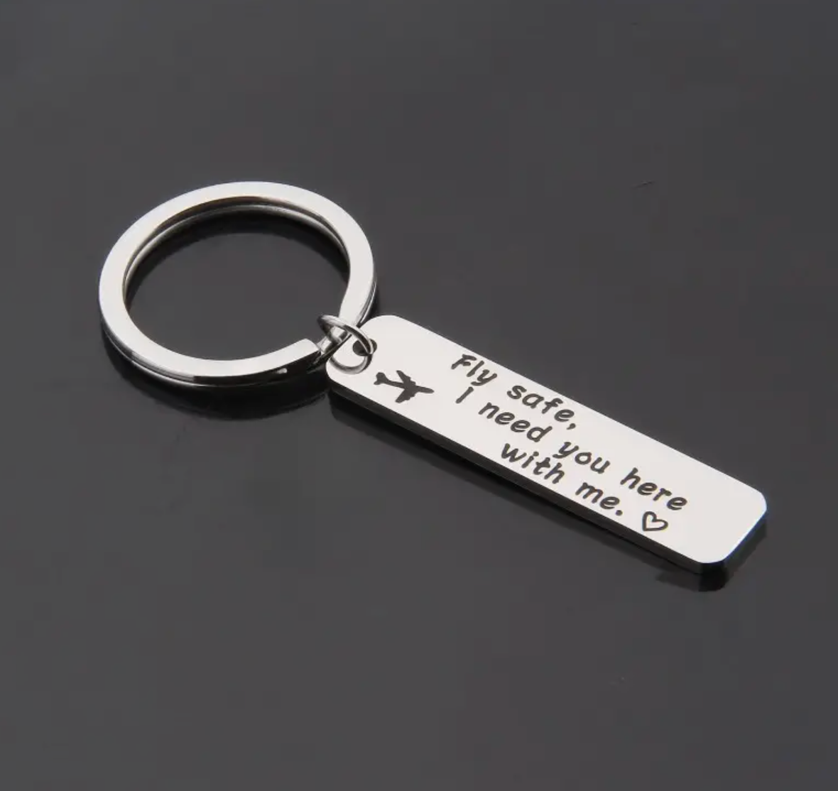 Fly Safe Keyring