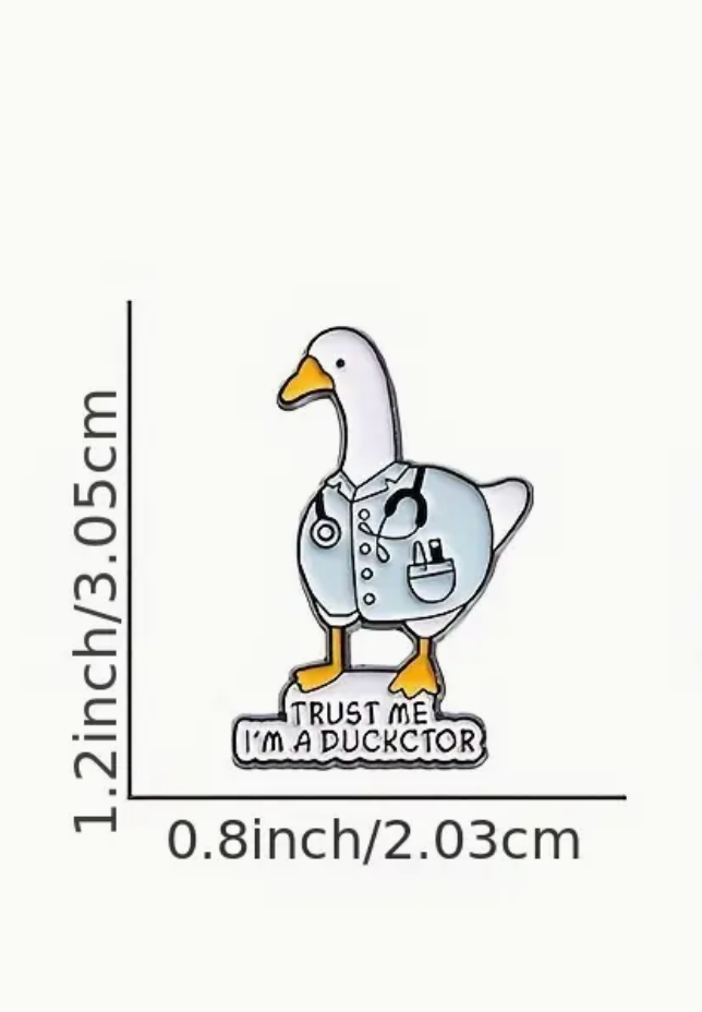 Trust Me I Am A Duckctor - Pin