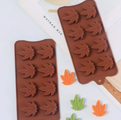 Maple Leaves Chocolate Mould