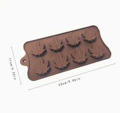 Maple Leaves Chocolate Mould